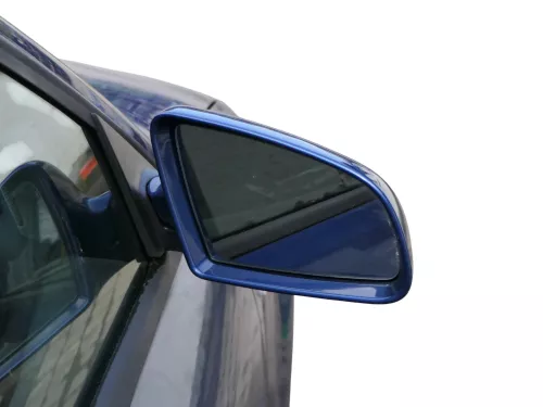 A3 8P elektrischer Spiegel vorne rechts silber blau LZ5C Außenspiegel (187250)