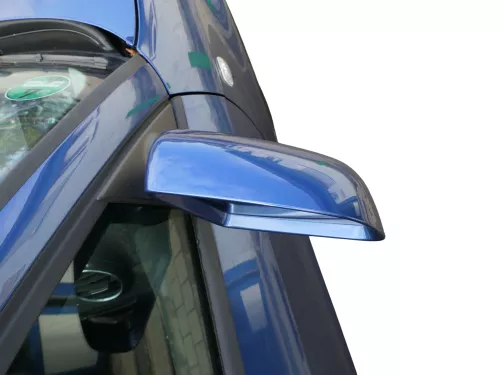 A3 8P elektrischer Spiegel vorne rechts silber blau LZ5C Außenspiegel (187250)