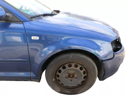 Audi A3 8P Kotflügel vorne rechts Sportback blau LZ5C (187252)