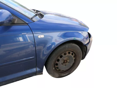 Audi A3 8P Kotflügel vorne rechts Sportback blau LZ5C (187252)