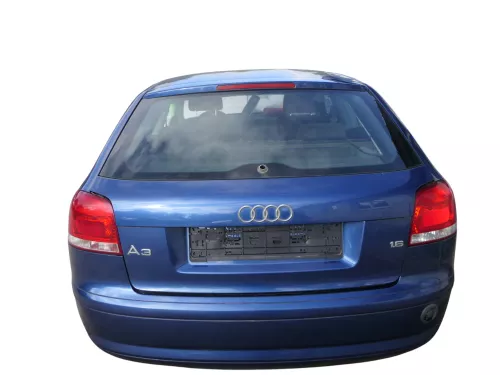 Audi A3 8P 2/3-Türer Heckklappe Klappe hinten blau LZ5C 2/3-Türer Scheibe (187254)