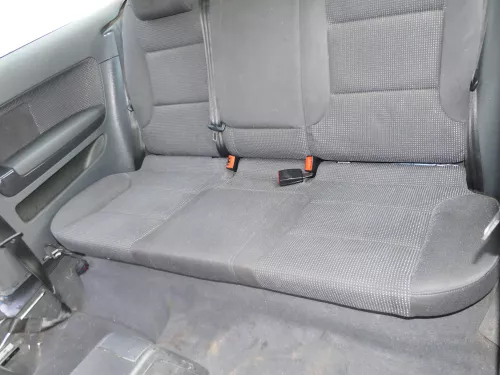 Audi A3 8P Sitz Rückbank Rücksitzbank hinten 2/3-Türer 3-Punkt-Gurt schwarz/grau (187337)