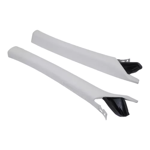 2x Passat B8 3G A-Säulen Verkleidung rechts+ links oben Abdeckung weiß St.Tropez