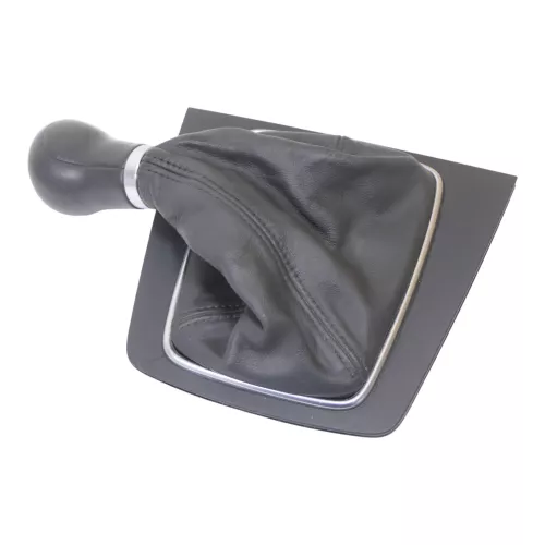 Audi A4 B6 8E Schaltknauf Schaltsack Schaltknüppel 6-Gang Leder original (149992)