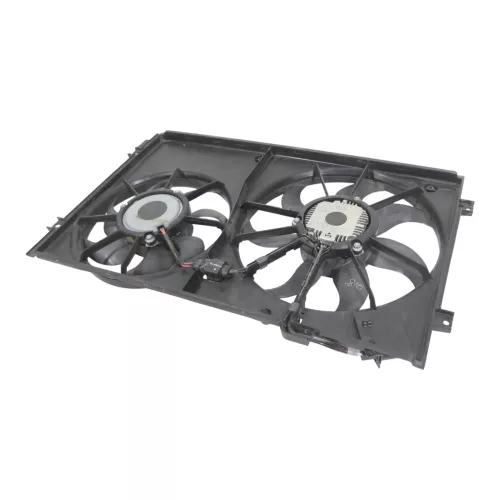 VW Golf 6 Lüfterzarge Lüfter Kühlerlüfter Klimaanlage 1K0121207BB Eos Touran (186542)