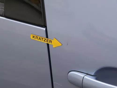 Skoda Roomster 5J Tür vorne rechts Beifahrertür - blau LF5Y Scou mit Leiste (187362)