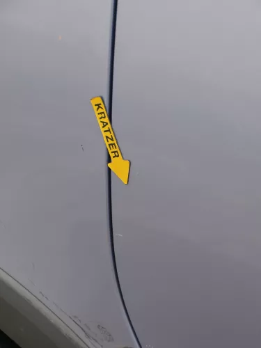 Roomster 5J Tür hinten rechts grau LF5Y (ohne Anbauteile - mit Scheibe) Scout (187363)