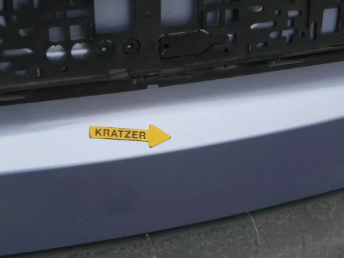 Skoda Roomster 5J Heckklappe hinten Kofferraumklappe mit Scheibe blau LF5Y (187364)