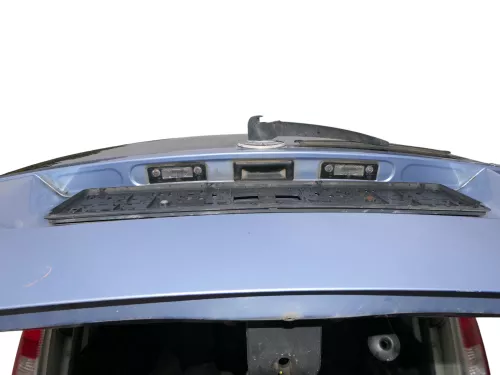 Skoda Roomster 5J Heckklappe hinten Kofferraumklappe mit Scheibe blau LF5Y (187364)