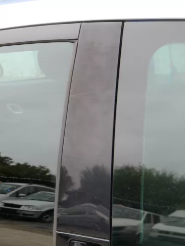 Roomster 5J Tür hinten links grau LF5Y (ohne Anbauteile - mit Scheibe) Scout (187368)