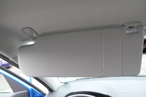 Skoda Fabia Roomster 5J Sonnenblenden Sonnenblende grau links vorne grau (110801)