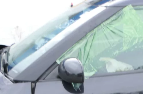 Roomster 5J Abdeckung Verkleidung für Tür außen A-Säule links vorne (177425)