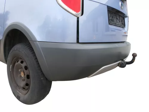 Roomster 5J Stoßstange hinten Heckstoßstange schwarz SCOUT (187421)