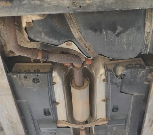 Roomster 5J Auspuff Mittel + Endschalldämpfer hinten 1,6 BTS (187423)