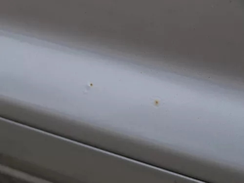 Audi A3 8P 2/3-Türer Tür vorne links Fahrertür Türblatt grau LY7J Rahmen (187450)
