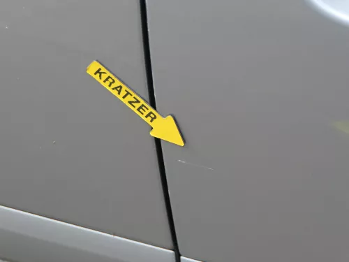 Audi A3 8P 2/3-Türer Tür vorne rechts Beifahrertür Türblatt grau LY7J (187451)