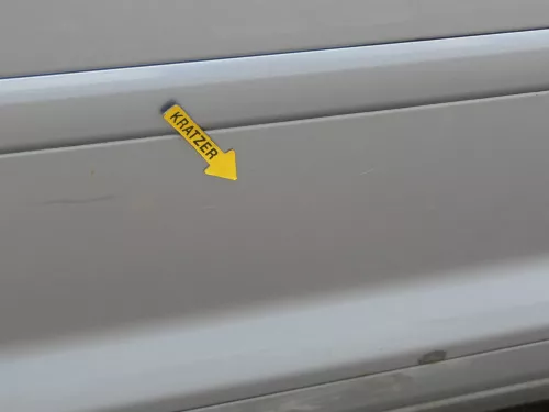 Audi A3 8P 2/3-Türer Tür vorne rechts Beifahrertür Türblatt grau LY7J (187451)