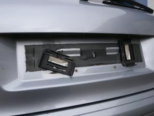 Audi A3 8P 2/3-Türer Heckklappe Klappe hinten grau LY7J 2/3-Türer Scheibe (187458)