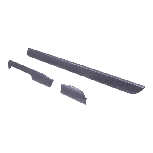 VW Golf 6 5K Leiste Abdeckung Dekor grau netzoptik Leisten Blende UA3 tweed (175695)