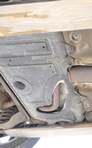 Audi TT 8N Unterfahrschutz Schutz Abdeckung 8N0825213E hinten (177288)