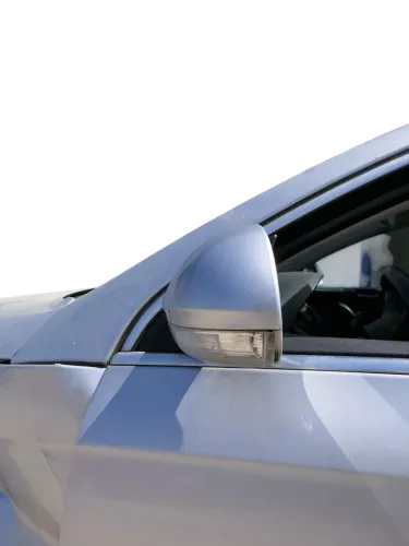 VW Passat 3C elektrischer Spiegel Außenspiegel links mit Glas Blinke silber LA7W (185099)