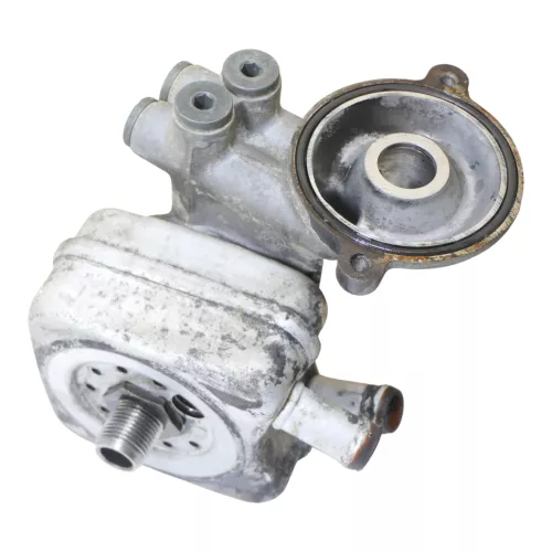 Volvo S70 V70 2,5 TDI Ölfilterhalter Ölfilterflansch 074115417E 074115405F (187445)