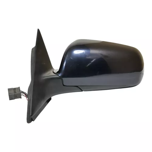 Audi A6 4B Spiegel Außenspiegel links elektrisch blau LZ5L automatisch abblendba (152448)