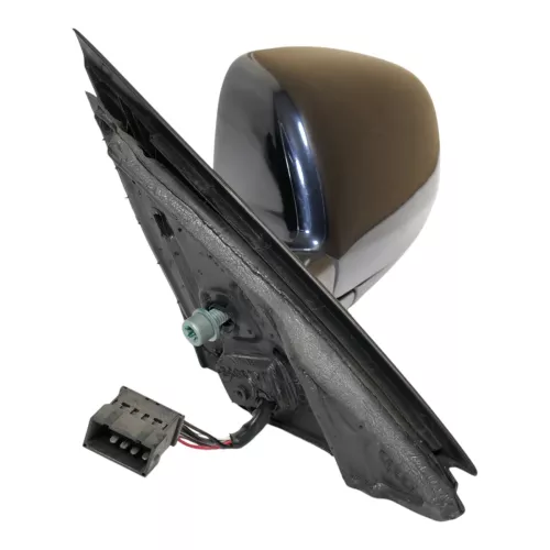 Audi A6 4B Spiegel Außenspiegel links elektrisch blau LZ5L automatisch abblendba (152448)