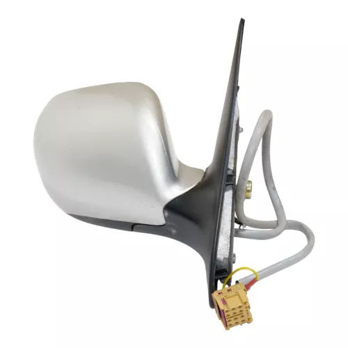 Skoda Fabia 6Y elektrisch Spiegel Außenspiegel rechts mit Glas grau silber LF7T (167771)