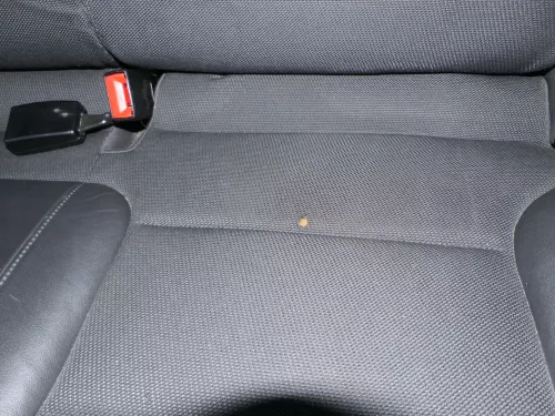 Audi A3 8P Sitz Rückbank Rücksitzbank hinten 2/3-Türer 3-Punkt-Gurt Leder S-line (187479)