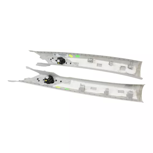 VW Golf 7 5G A-Säulen Verkleidung vorne links und rechts Abdeckung oben grau (187528)