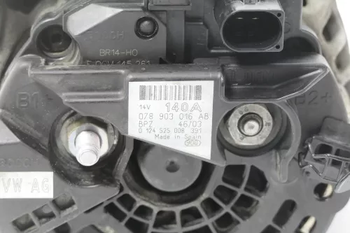 VW Passat 3B Audi A4 B5 A6 4B Lichtmaschine 140A 2,5 TDI BDG BDH (164224)