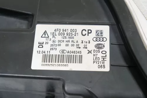 Audi A6 4F C6 Scheinwerfer Xenon 4F0941003CP links vorne Kurvenlicht LED  ## (187536)