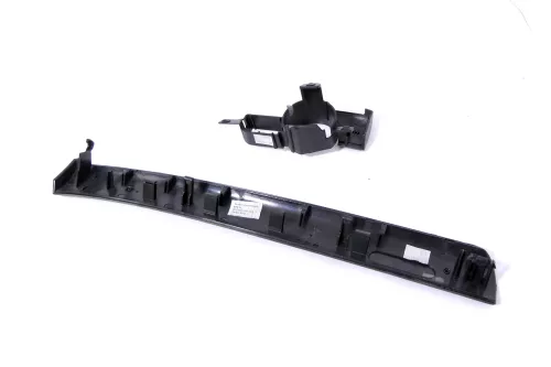 A4 8H Cabrio vorne Dekor Leisten Abdeckung um Lichtschalter blau indigo (200409)