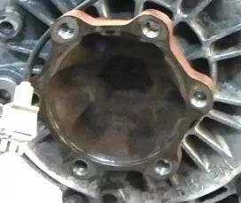 1x A4 8E B6 Flanschwelle Flansch an Getriebe 01J409356C Automatik FYX rechts