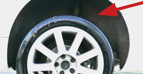 A4 8H Cabrio Radhausschale Radhaus hinten links 8H0810171 B6 B7 8E Vlies