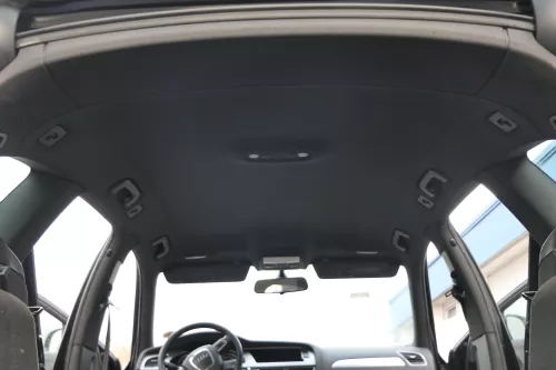 2x A4 8K B-Säulen Verkleidung rechts + links vorne Abdeckung oben schwarz