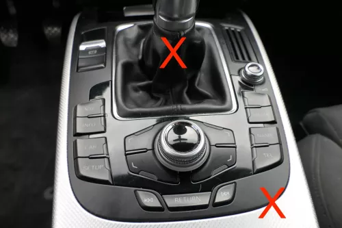 Audi A4 8K A6 4F Q7 Navi Navigation 8T0919611 WFX Bedieneinheit Schalter