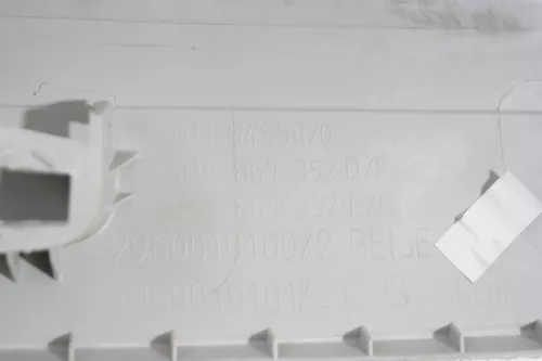 VW Polo 9N A-Säulen Verkleidung vorne grau Abdeckung Hochtöner (200604)