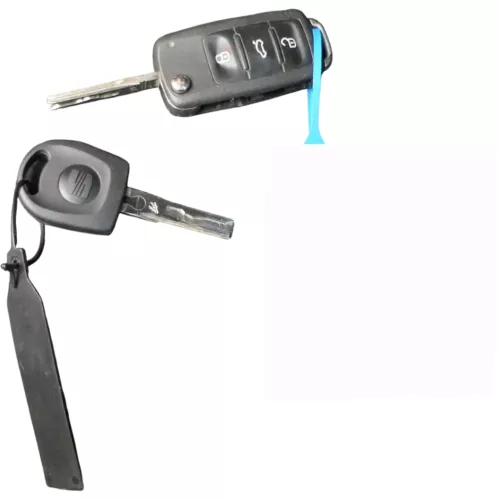 Seat ibiza 6J Zündschloß Schloß Zündung 2x Schlüssel Türschloß (200642)