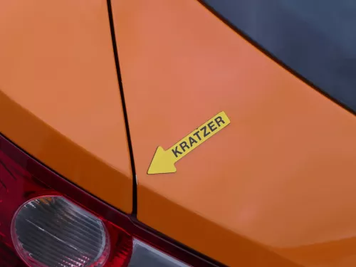 Seat Ibiza 6J Heckklappe Klappe hinten 2/3-Türer orange LP2C Spoiler mit Scheibe (200652)