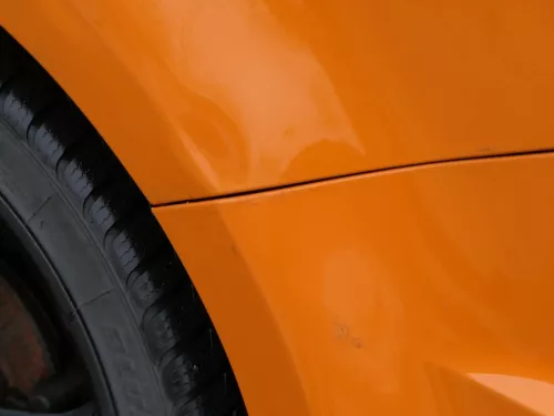 Seat Ibiza 6J Stoßstange Heckstoßstange hinten orange LP2C Sport Tuning 2/3-Türe (200653)