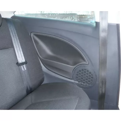 Seat Ibiza 6J Verkleidung hinten links 2/3-Türer Seite - schwarz / karbonschwarz