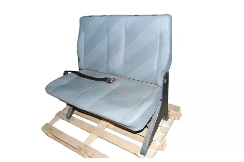 T4 Sitz 2er Doppel Sitz Doppelsitzbank Konsole klappbar hinten links