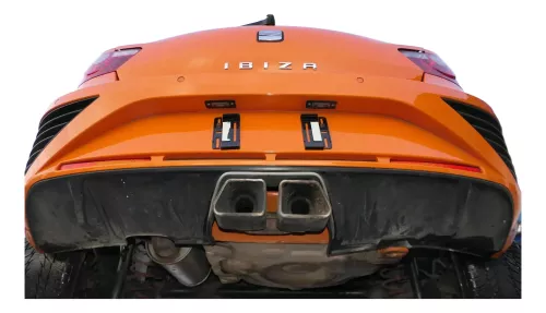 VW Polo 9N Ibiza 6L 6R Auspuff Endschalldämpfer Sport Tuning