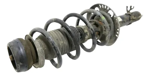 1x VW Polo 6R 6J Federbein Stoßdämpfer Feder vorne Federn Benziner 6R0413031BT