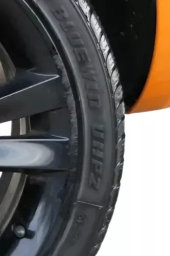 1x Ibiza 6J Alufelge 6J0601025C 7jx17 H2 ET43 5x100 SAGA schwarz  3 (200717)