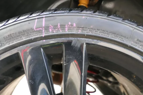 1x Ibiza 6J Alufelge 6J0601025C 7jx17 H2 ET43 5x100 SAGA schwarz  2 (200718)