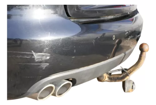 Audi A4 8K B8 Kombi Avant Stoßstange hinten Heckstoßstange schwarz LZ9Y PDC (200731)