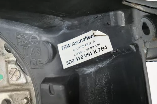 VW Touareg 7L Phaeton Lenkrad anthrazit 3D0419091S 7B4 (200834)